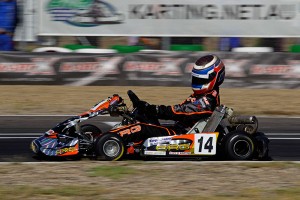 CRG Australia young gun Jake Coleman #14 will start todays first final from the second row. Pic : AF Images - www.afimages.com.au