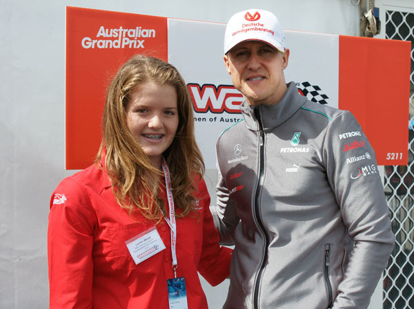 Karting Australia - Michael Schumacher lends support to Women of ...